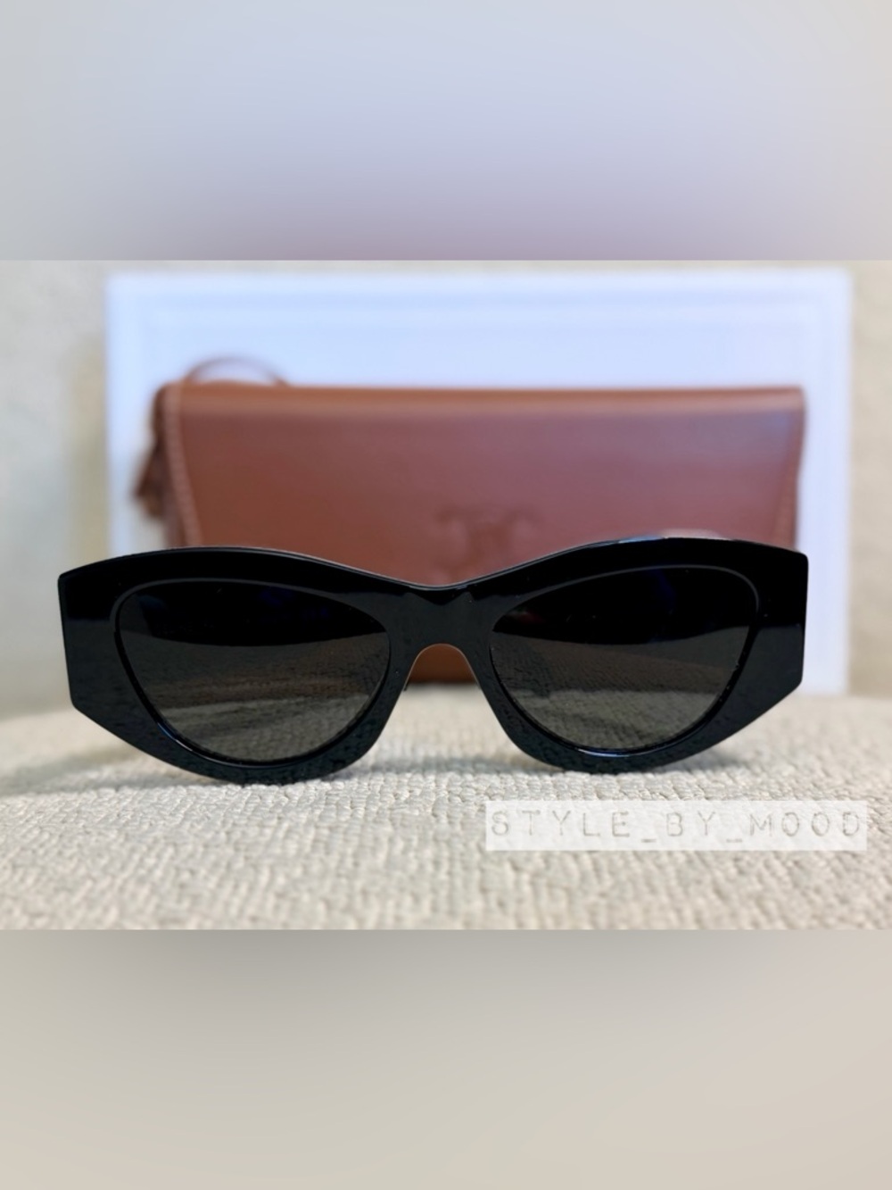 NWT CELINE Sunglasses CL 40308U 01A Black-Gold/Dark Gray For Men Women - Picture 2 of 9